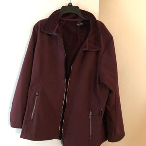 Winter jacket.  Worn once. Russet color